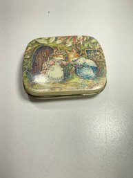 Vintage 1986 Jill Barklem Brambly Hedge Tin Container