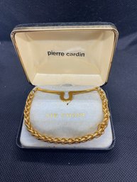 Mens Pierre Cardin Gold Tone Tie Chain