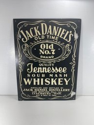 12 X 16' Jack Daniels Tin Wall Hanging Sign