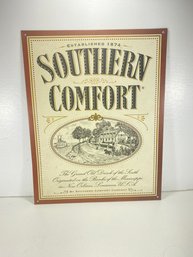 12 X 16' Southern Comfort Tin Wall Hanging Sign