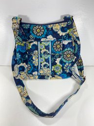 Women's Vera Bradley Blue Floral Crossbody Purse