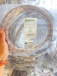 Kona 2 Pack Of 6FT Washing Machine Hoses For Hot And Cold Water Hookups