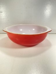 Vintage Pyrex 024 Red/pink 2 QT Casserole Dish