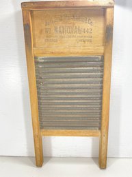 Vintage National Washboard Company No. 442 Washboard