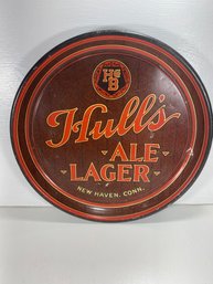 Hull's Ale Lager Aluminum Decorative Plate Platter