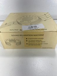 Brand New Sound Relaxation Machine With 9 Ambient Noises