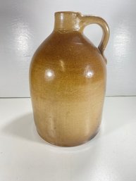 11.5' Brown Clay Handled Bottle Jug