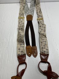 Men's Cole-haan Golf Printed Adjustable Suspenders