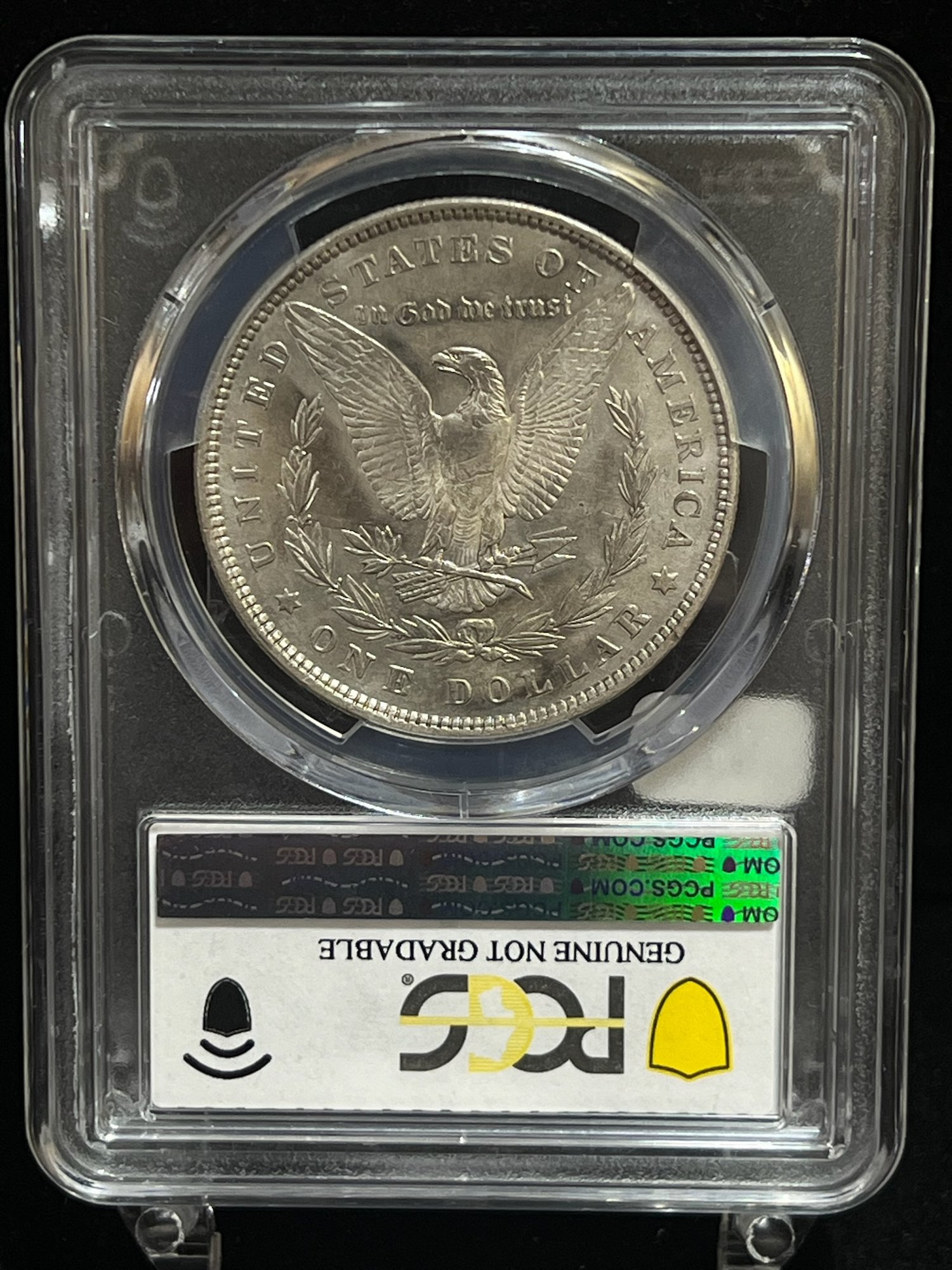 1882 P Morgan Silver Dollar - PCGS Genuine Surfaces Smoothed XF Detail  #18547 | Auctionninja.com