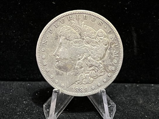 1889 S Morgan Silver Dollar - Fine