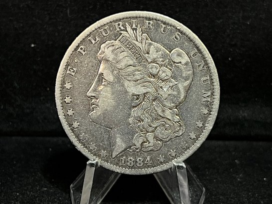 1884 O Morgan Silver Dollar - Very Fine