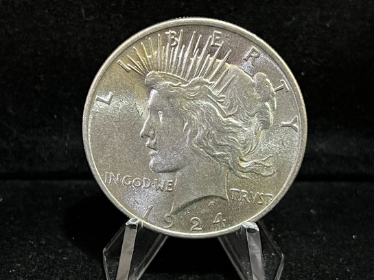 1924 P Peace Silver Dollar - Uncirculated