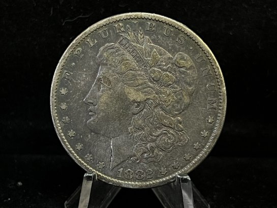 1882 P Morgan Silver Dollar - Extra Fine
