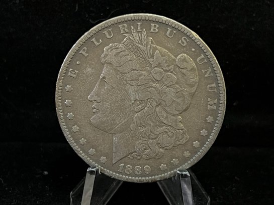 1889 O Morgan Silver Dollar - Fine