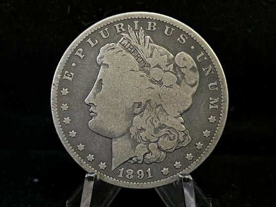 1891 O Morgan Silver Dollar - Fine