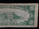 1929 $10 National Currency Chase Bank Of Richmond Virginia - Very Good