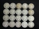 Roll Of Mixed Year Barber Half Dollars - Various Conditions $10 Face Value