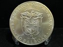1973 20 Balboa Silver Coin - 3.85 Net Silver Ounces