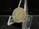 1868 Shield Nickel  - Very Fine