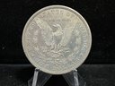 1880 S Morgan Silver Dollar - Almost Uncirculated