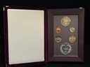 1988 US Mint Prestige Proof Set With Olympic Commemorative Silver Dollar