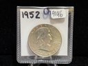 1952 Franklin Silver Half Dollar - Uncirculated