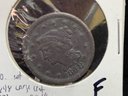 1848 Large Cent Liberty Head - Fine