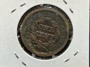 1847 Large Cent Liberty Head - Fine