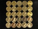 Roll Of Proof Sacagawea Dollar Coins $25 Face Value - Mixed Years And Mint Marks