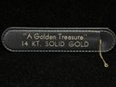 Vintage 14k Gold Toothpick - Unique Item