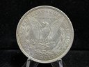 1921 P Morgan Silver Dollar - Almost Uncirculated