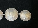 Sterling Silver Coin Bracelet - Australian Sterling Silver Coins