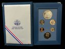 1987 Prestige Proof Set With US Constitution Commemorative Silver Dollar