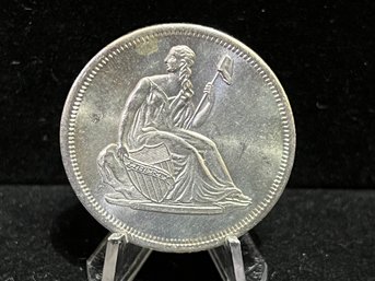 Seated Liberty Style 1 Oz .999 Silver Round