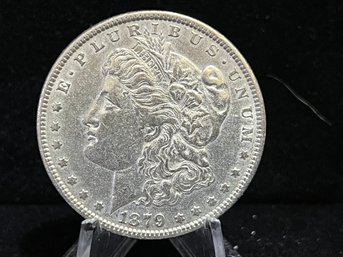 1879 Morgan Silver Dollar Average Circulated
