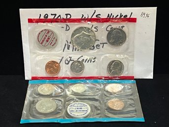 1970 US Mint P & D Set  - Kennedy Half Key Date