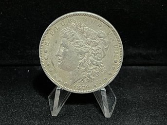 1879 P Morgan Silver Dollar - Almost Uncirculated