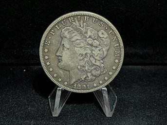 1881 P Morgan Silver Dollar - Extra Fine