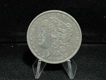 1900 O Morgan Silver Dollar - Very Fine - Toned Reverse