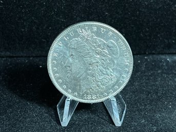 1881 O Morgan Silver Dollar - Almost Uncirculated