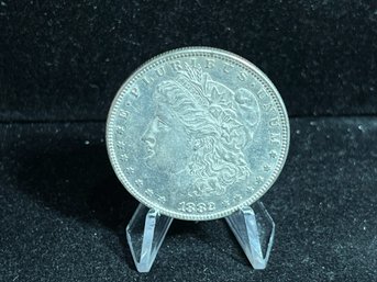 1882 P Morgan Silver Dollar - Almost Uncirculated