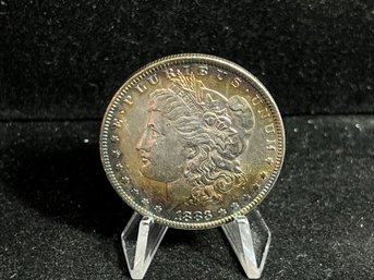 1883 O Morgan Silver Dollar - Uncirculated - Toned