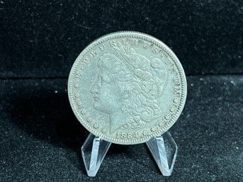 1884 P Morgan Silver Dollar - Very Fine