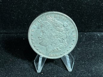 1890 O Morgan Silver Dollar - Almost Uncirculated