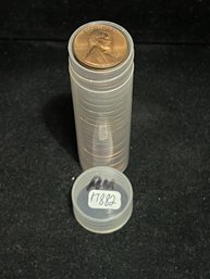 Roll Of Lincoln Wheat Cents - Mixed Roll Almost Uncirculated