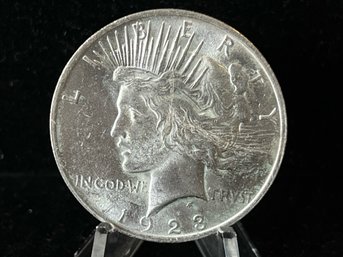 1923 P Silver Peace Dollar - Uncirculated
