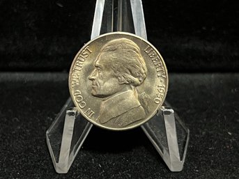 1950 D Jefferson Silver Nickel - Uncirculated