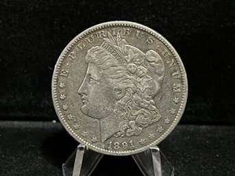 1891 P Morgan Silver Dollar - Very Fine