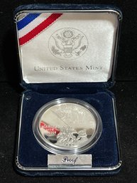 2005 United States Mint Marine Corps Commemorative Proof Silver Dollar