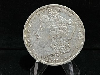1880 P Morgan Silver Dollar - Very Fine